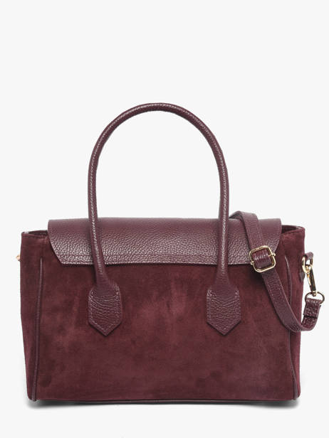 Sac Porté épaule Velvet Caviar Cuir Milano Marron velvet caviar VC26061 vue secondaire 4