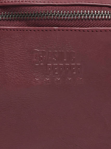 Sac Banane Cow Cuir Basilic pepper Rouge cow BCOW55 vue secondaire 3