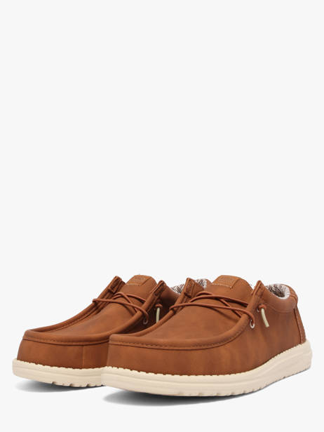 Mocassins Hey dude Marron men 41894 vue secondaire 1