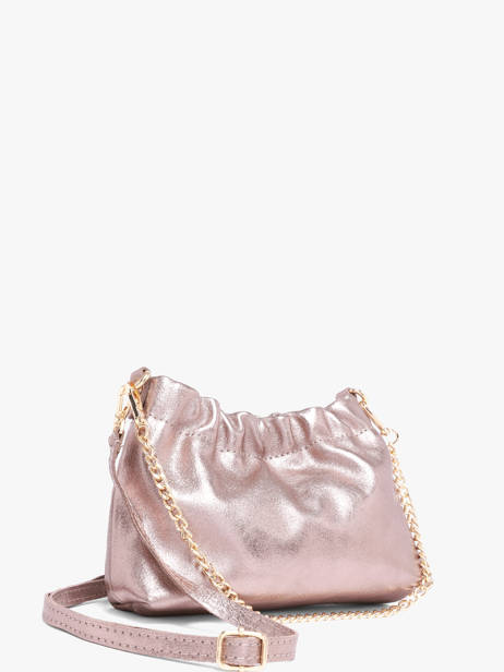 Sac Bandoulière Nine Cuir Milano Argent nine NI26062 vue secondaire 2