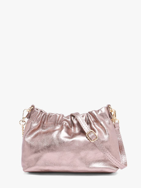 Sac Bandoulière Nine Cuir Milano Argent nine NI26062 vue secondaire 4