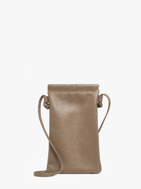 Sac Bandoulière Caviar Cuir Milano Marron caviar CA26061