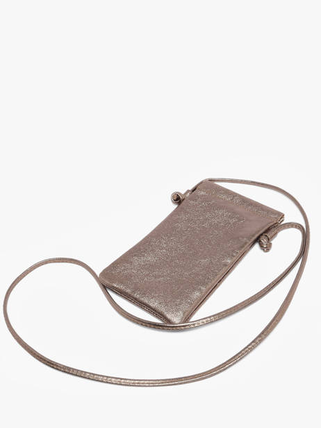 Sac Bandoulière Nine Cuir Milano Argent nine NI26061 vue secondaire 2