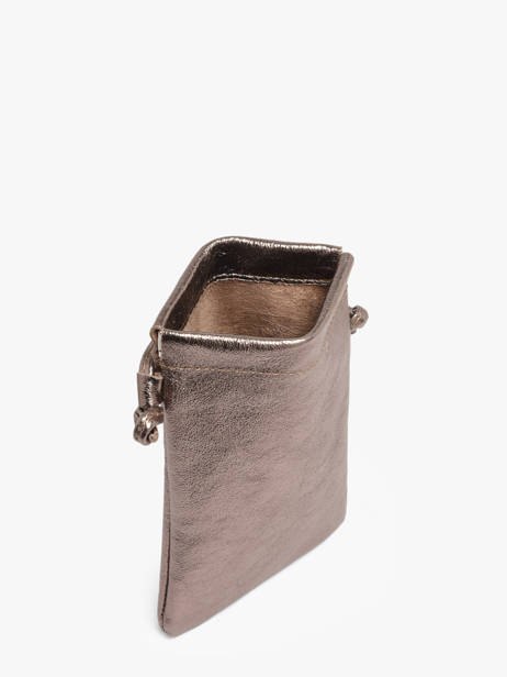 Sac Bandoulière Nine Cuir Milano Argent nine NI26061 vue secondaire 3