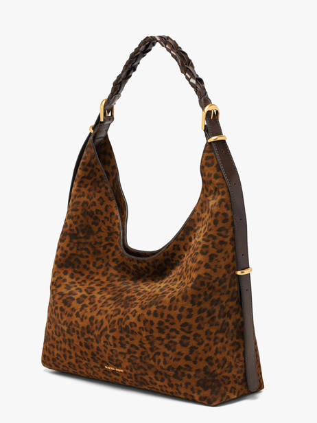 Sac Porté épaule Jess Cuir Vanessa bruno Marron jess 10V40917 vue secondaire 2