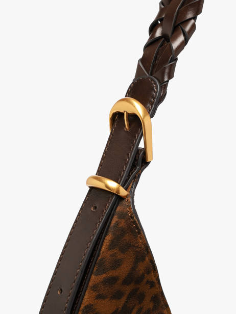 Sac Porté épaule Jess Cuir Vanessa bruno Marron jess 10V40917 vue secondaire 3