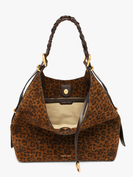 Sac Porté épaule Jess Cuir Vanessa bruno Marron jess 10V40917 vue secondaire 4