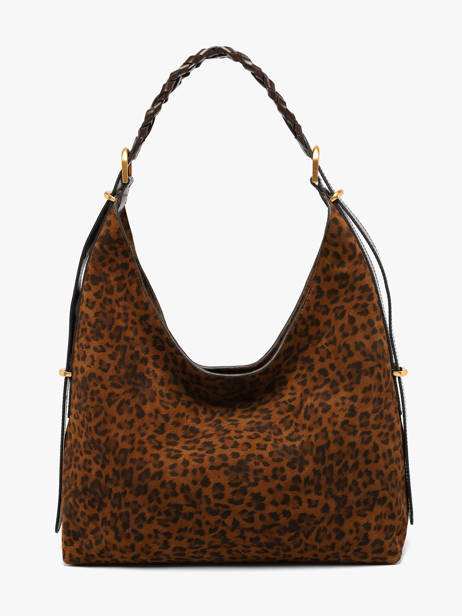 Sac Porté épaule Jess Cuir Vanessa bruno Marron jess 10V40917 vue secondaire 5