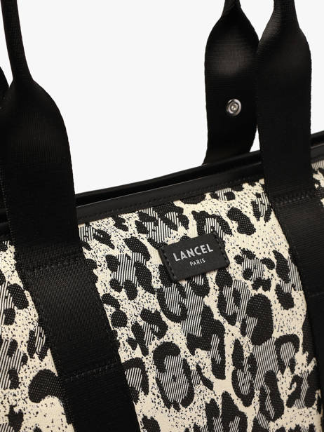 Cabas Mistral Lancel Noir mistral A14236 vue secondaire 3