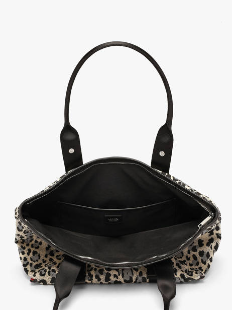 Cabas Mistral Lancel Noir mistral A14236 vue secondaire 4