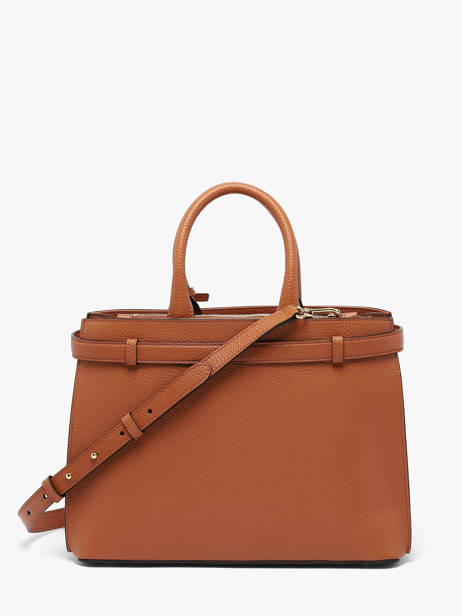 Sac Porté Main M Faubourg Daim Cuir Lancel Marron faubourg A14257 vue secondaire 5
