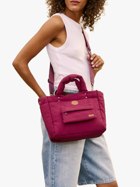 Mini Cabas Avec Bandoulière Cabaia Rouge adventurer S vue secondaire 1