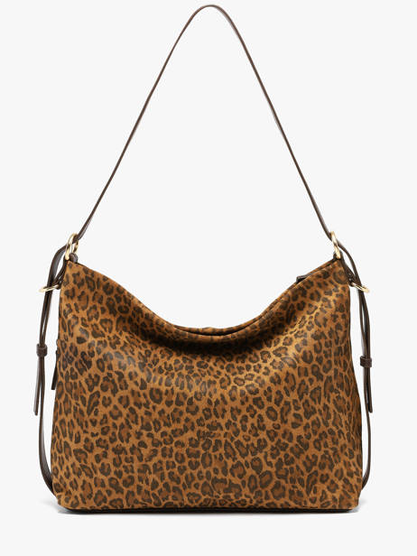 Sac Porté épaule Moreen Cuir Daim Nat et nin Marron vintage MOREEN vue secondaire 4