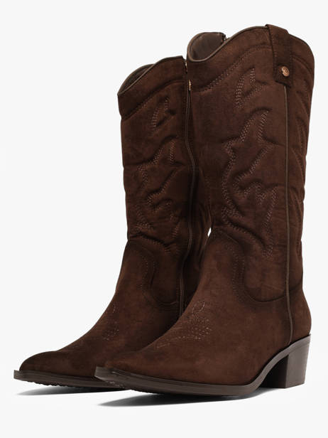 Santiags Xti Marron women 144308 vue secondaire 1