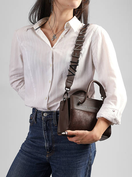 Sac Bandoulière Alexia Winter Valentino Marron alexia winter VBSA9N05 vue secondaire 1