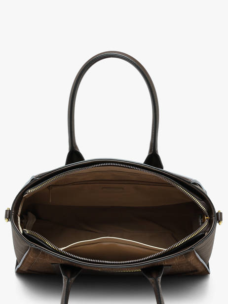 Sac Porté épaule Croco Chic David jones Marron croco chic 1 vue secondaire 3