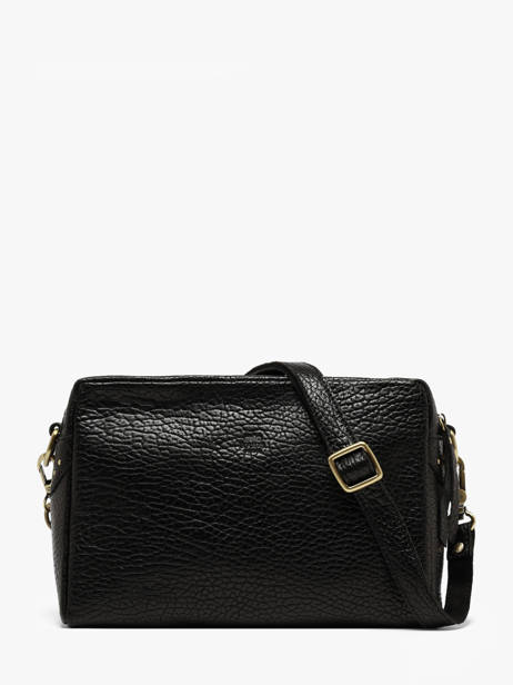 Sac Bandoulière Vintage Cuir Mila louise Noir vintage 23673LE1 vue secondaire 4