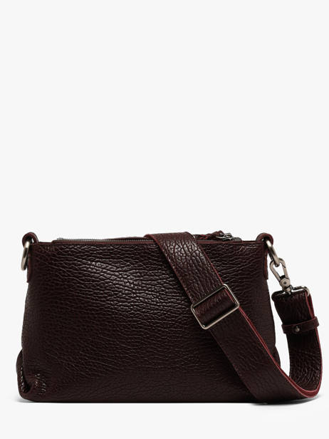 Sac Bandoulière Vintage Cuir Mila louise Rouge vintage 3864E1 vue secondaire 4