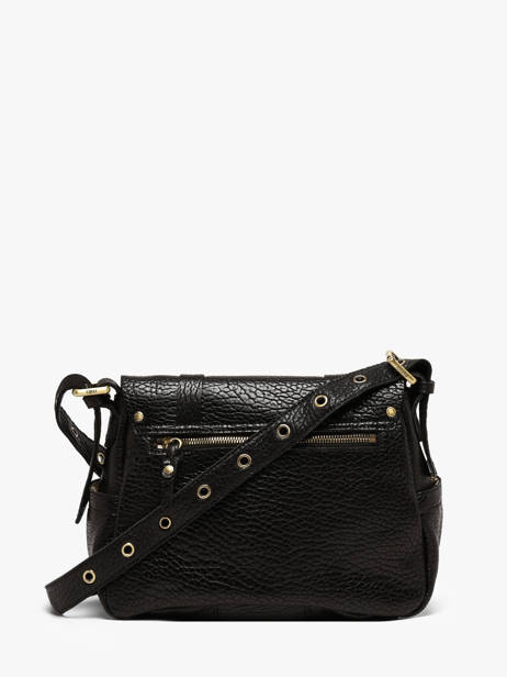 Sac Bandoulière Vintage Cuir Mila louise Noir vintage 3917E1 vue secondaire 4