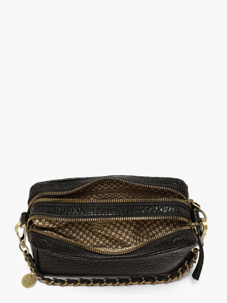 Sac Bandoulière Vintage Cuir Mila louise Noir vintage 23673XE1 vue secondaire 3