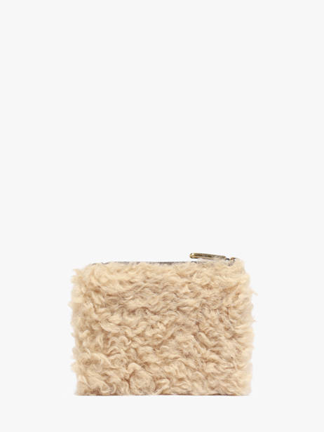 Porte-monnaie Mini Mila louise Beige fr 16085FR vue secondaire 2