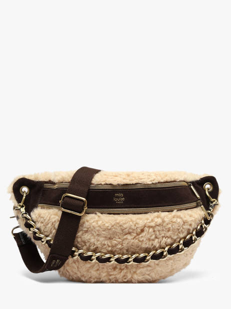 Sac Banane Petra M Mila louise Marron fr 23689MFR