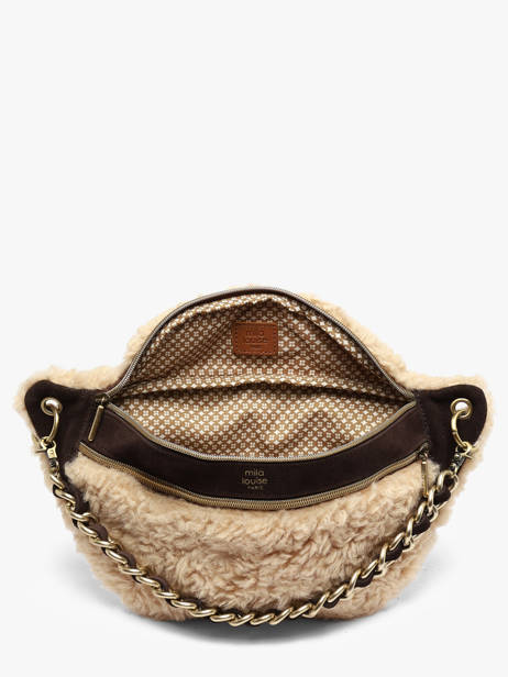 Sac Banane Petra M Mila louise Marron fr 23689MFR vue secondaire 3