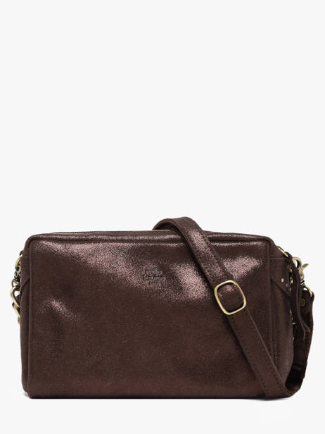 Sac Bandoulière Mama Cuir Mila louise Marron vintage 23673X vue secondaire 4