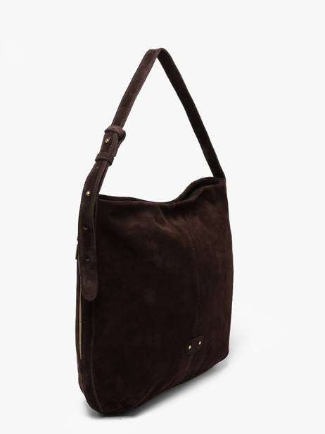 Sac Porté épaule Vintage Cuir Mila louise Marron vintage 23047V vue secondaire 2