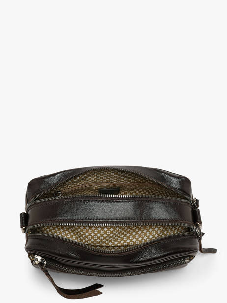 Sac Bandoulière Vintage Cuir Mila louise Marron vintage 3920CC vue secondaire 3