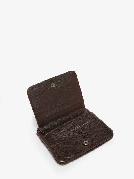 Porte-monnaie Cuir Mila louise Marron vintage 3853DCC vue secondaire 1