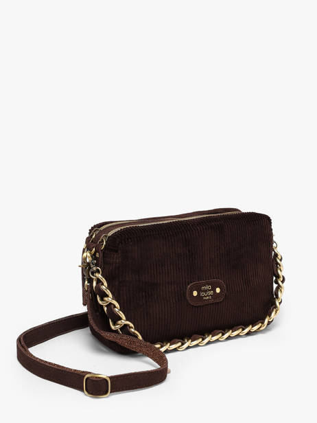 Sac Bandoulière Vfr2 Mila louise Marron vfr2 23673FR2 vue secondaire 2