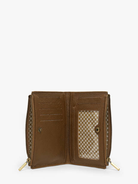 Portefeuille Cuir Mila louise Beige vintage 3576PA1 vue secondaire 1