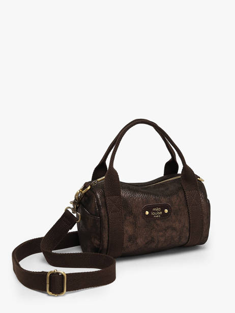 Sac Bandoulière Gr Mila louise Marron gr 23224GR vue secondaire 2