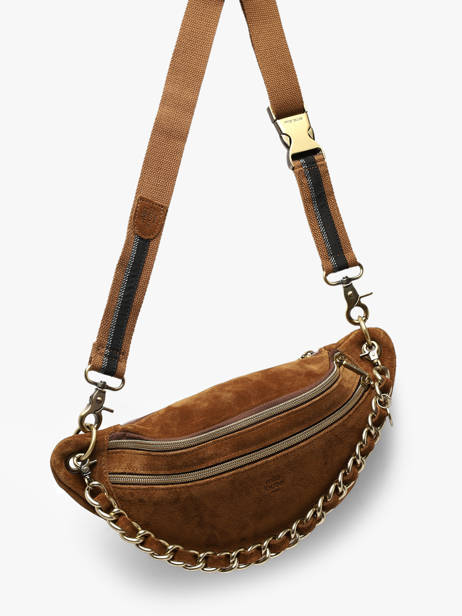 Sac Banane Petra Mila louise Beige vintage 23689V vue secondaire 2