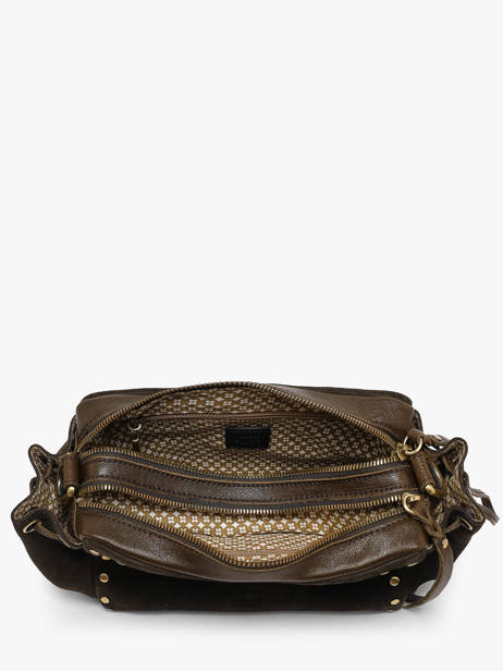 Sac Porté épaule Vintage Cuir Mila louise Vert vintage 33673VCC vue secondaire 3
