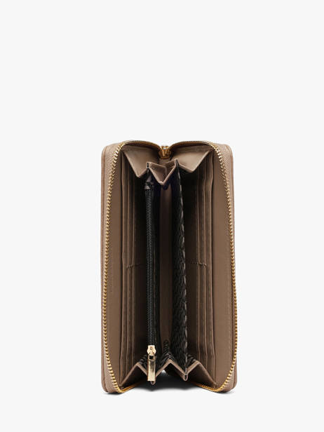Portefeuille Chrysalide Lulu castagnette Beige zip CHRYSA52 vue secondaire 1