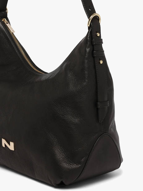 Sac Porté épaule Carrie En Cuir Nathan baume Noir vogue 1 vue secondaire 3