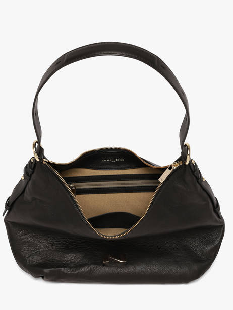 Sac Porté épaule Carrie En Cuir Nathan baume Noir vogue 1 vue secondaire 4
