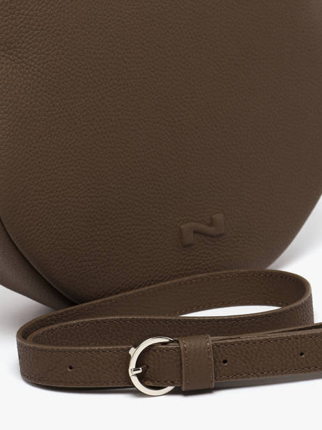 Sac Porté épaule Anna Cuir Nathan baume Marron nathan 9 vue secondaire 3