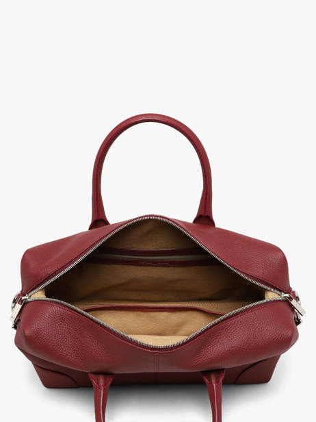 Sac Porté Main Senna Cuir Nathan baume Rouge drive 2 vue secondaire 3