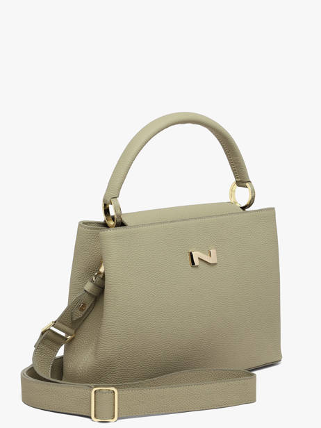 Sac à Main Magnolia Cuir Nathan baume Vert eden 3 vue secondaire 2