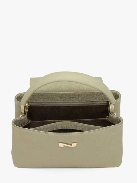 Sac à Main Magnolia Cuir Nathan baume Vert eden 3 vue secondaire 4