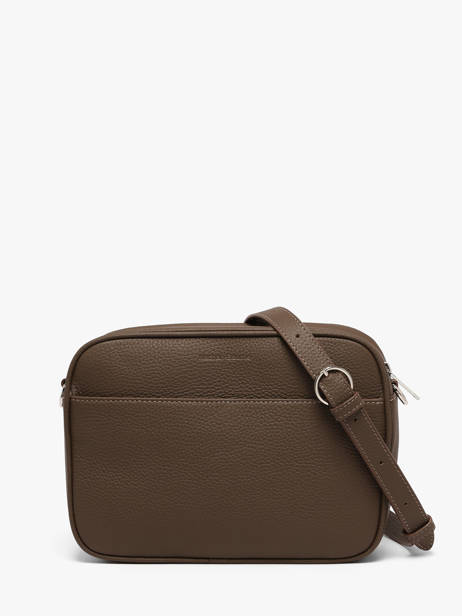 Sac Bandoulière N City Louvain Cuir Nathan baume Marron n city 7 vue secondaire 5