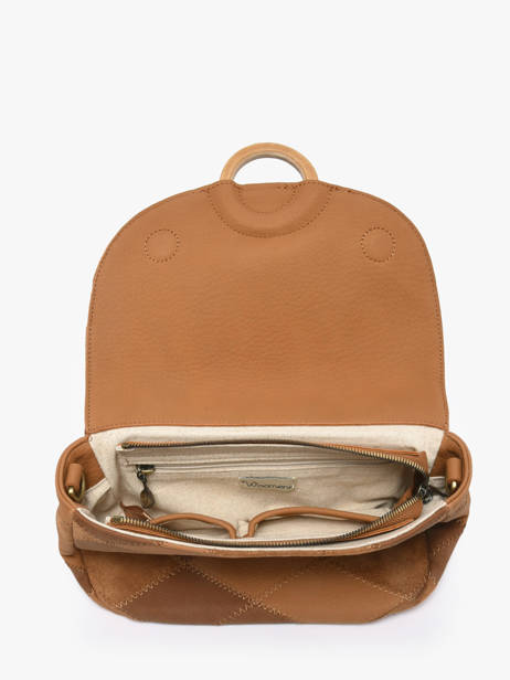 Sac Bandoulière Neflier Patchwork Woomen Marron neflier patchwork WNET04 vue secondaire 4