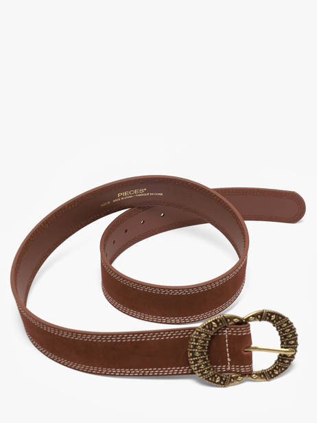 Ceinture Pieces Marron simone 17156741 vue secondaire 2