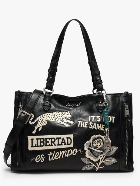 Sac Porté Main Libertas Desigual Noir libertas 26WAXPA7