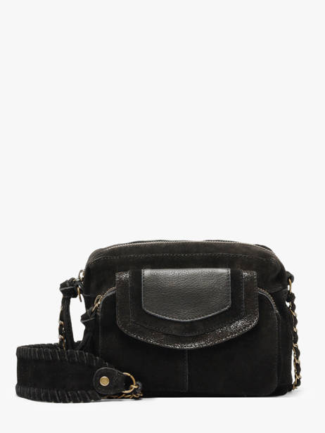 Sac Bandoulière Abigail Cuir Pieces Noir abigail 17166655