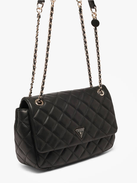 Sac Bandoulière Juliet Guess Noir juliet QG245621 vue secondaire 1