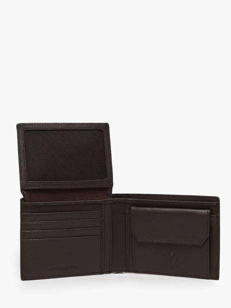 Portefeuille Karo Cuir Valentino Marron karo VPPA7O15 vue secondaire 2